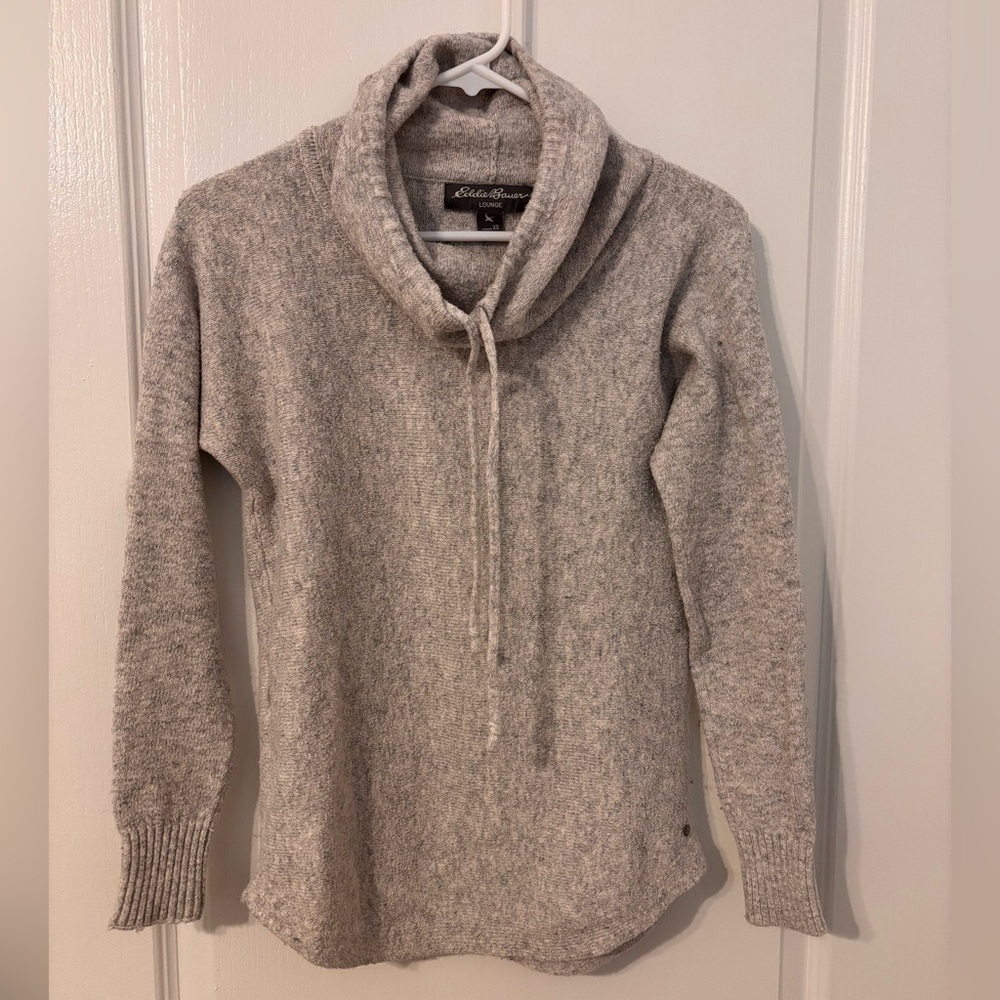 Eddie Bauer Lounge Collection Cowl Neck Sweater
